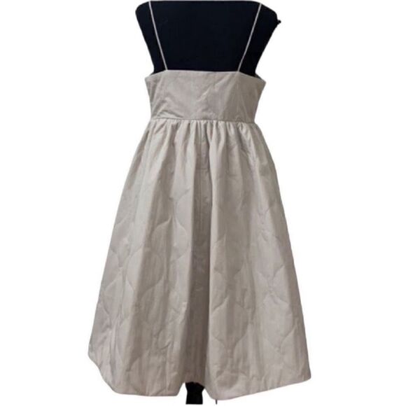 H&M Light Taupe Mini Dress (Size Medium) - Picture 3 of 7